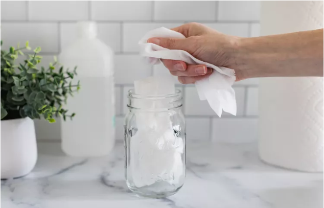 how to make antibacterial wipes