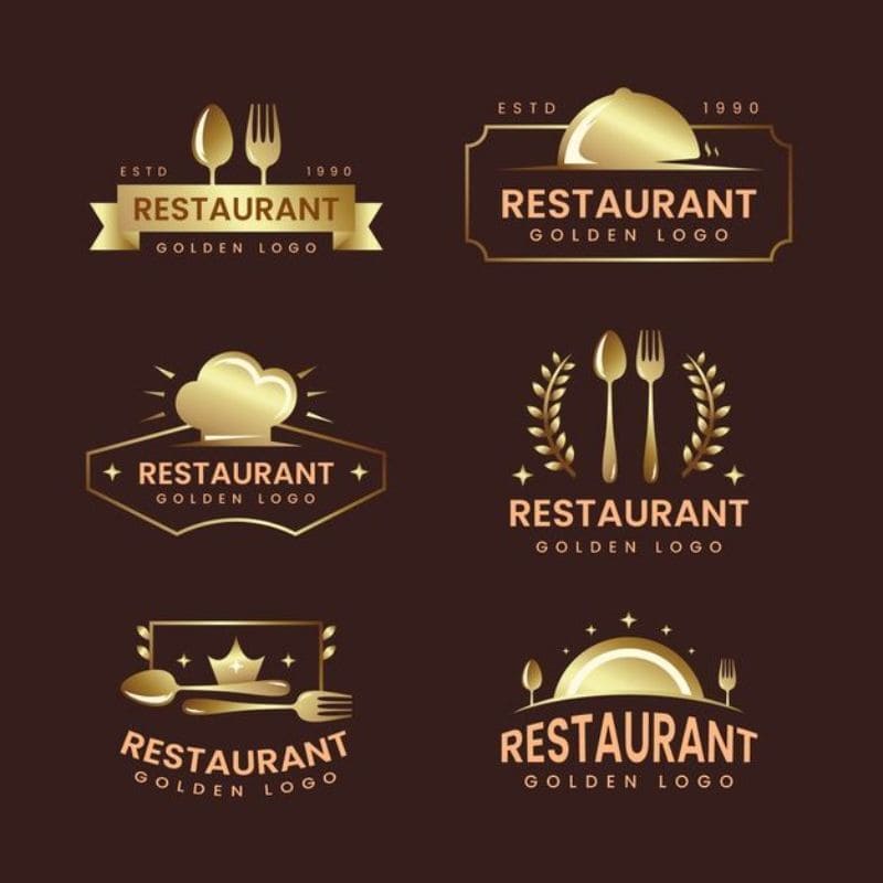các mẫu logo quán ăn