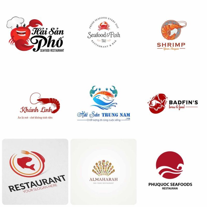 mẫu logo quán ăn