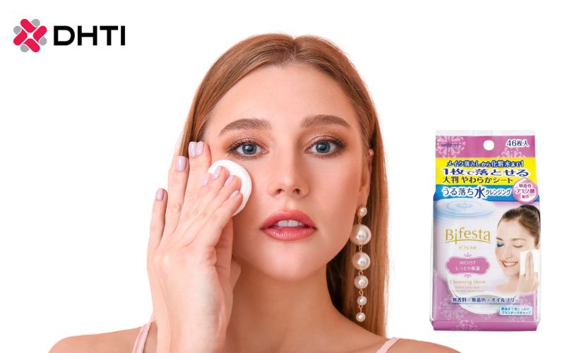 Giấy ướt tẩy trang Bifesta Micellar Cleansing Sheet Moist